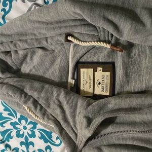 Barely used grey zip hoodie